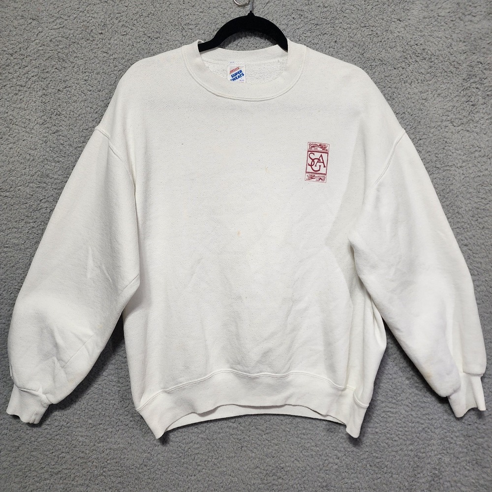 Silver Ghost Association SGA Rolls Royce Vintage Jerzees Sweatshirt 80's‎ 90's
